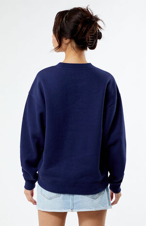 Navy St. Moritz Crew Neck Sweatshirt image number 4