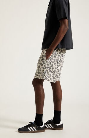 Paisley Mesh Shorts image number 4