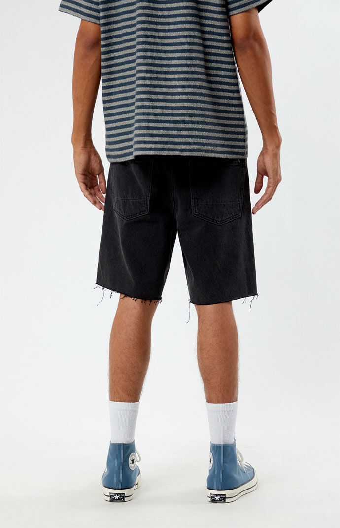PacSun Black Denim Cutoff Shorts | PacSun