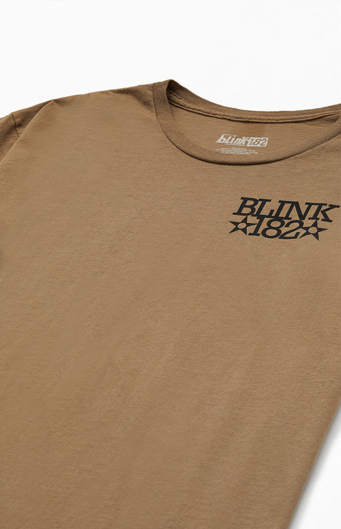 LGB ブラウン Tシャツ ROASTED ROCK'N BEANS Blink-182 T-Shirt | Pacsun