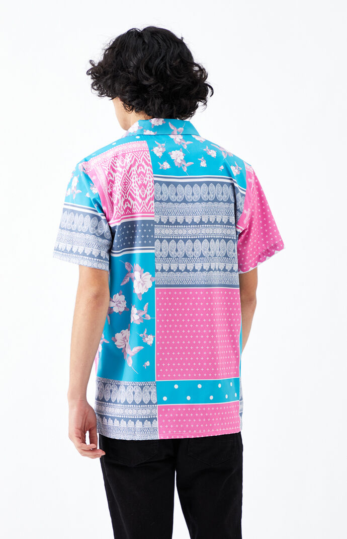 Paisley Multi-Colored Camp Shirt