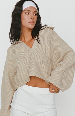 Tiara Cropped Sweater image number 1