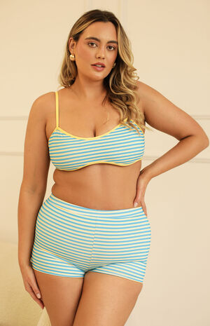 Farrah Elastic Waist Swim Shorts image number 1