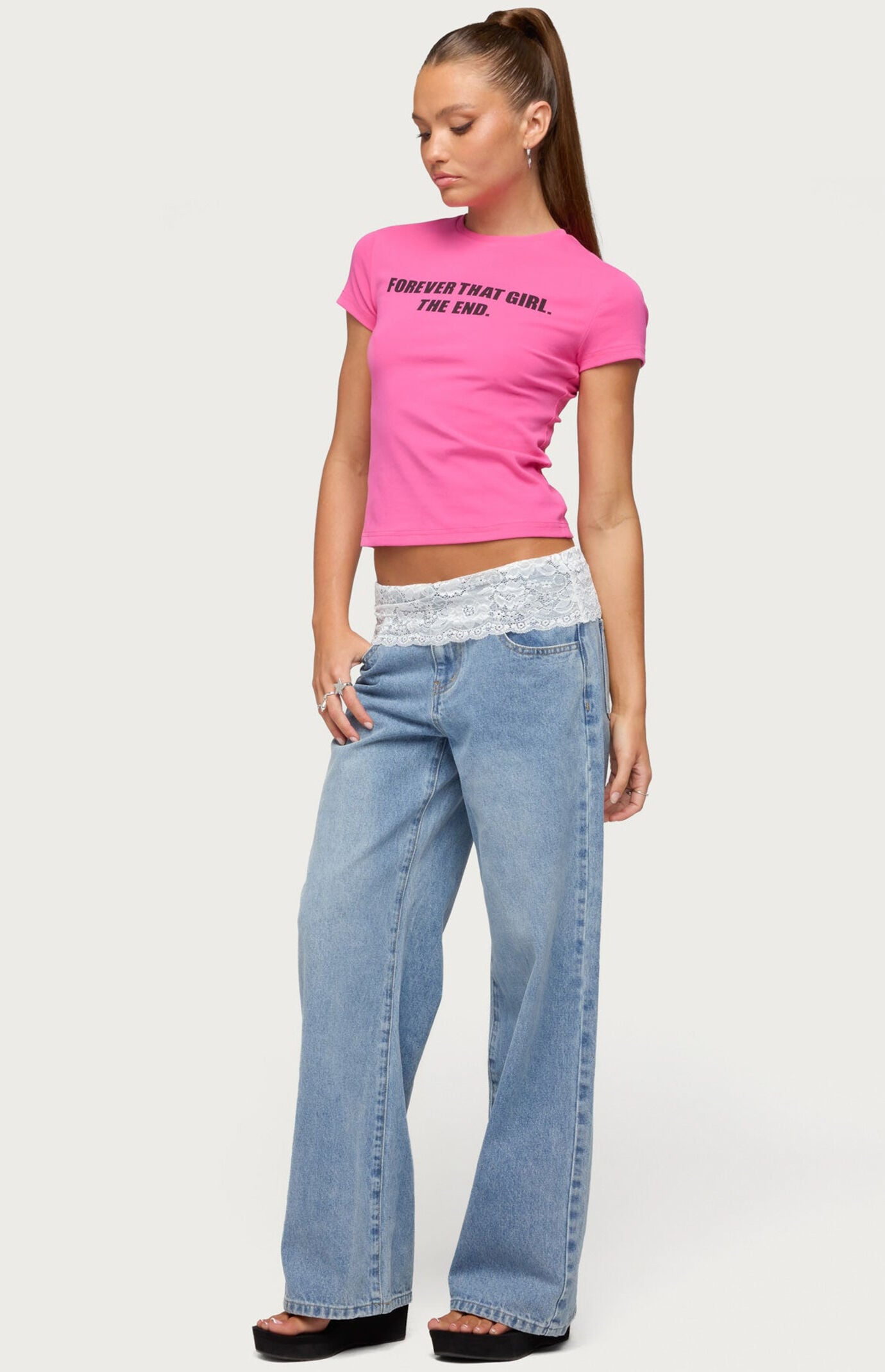 Edikted Forever That Girl T-Shirt
