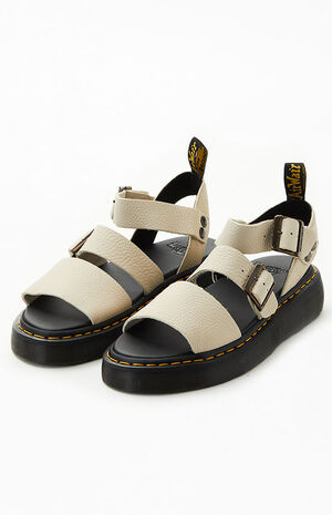 Women's Gryphon Leather Platform Sandals image number 2