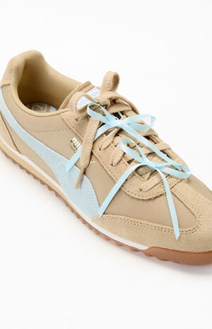 Women's Tan Arizona Bow Sneakers image number 6