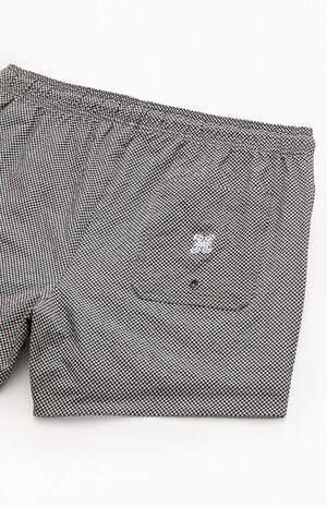 Mini Check Seersucker 4.5" Swim Trunks image number 4