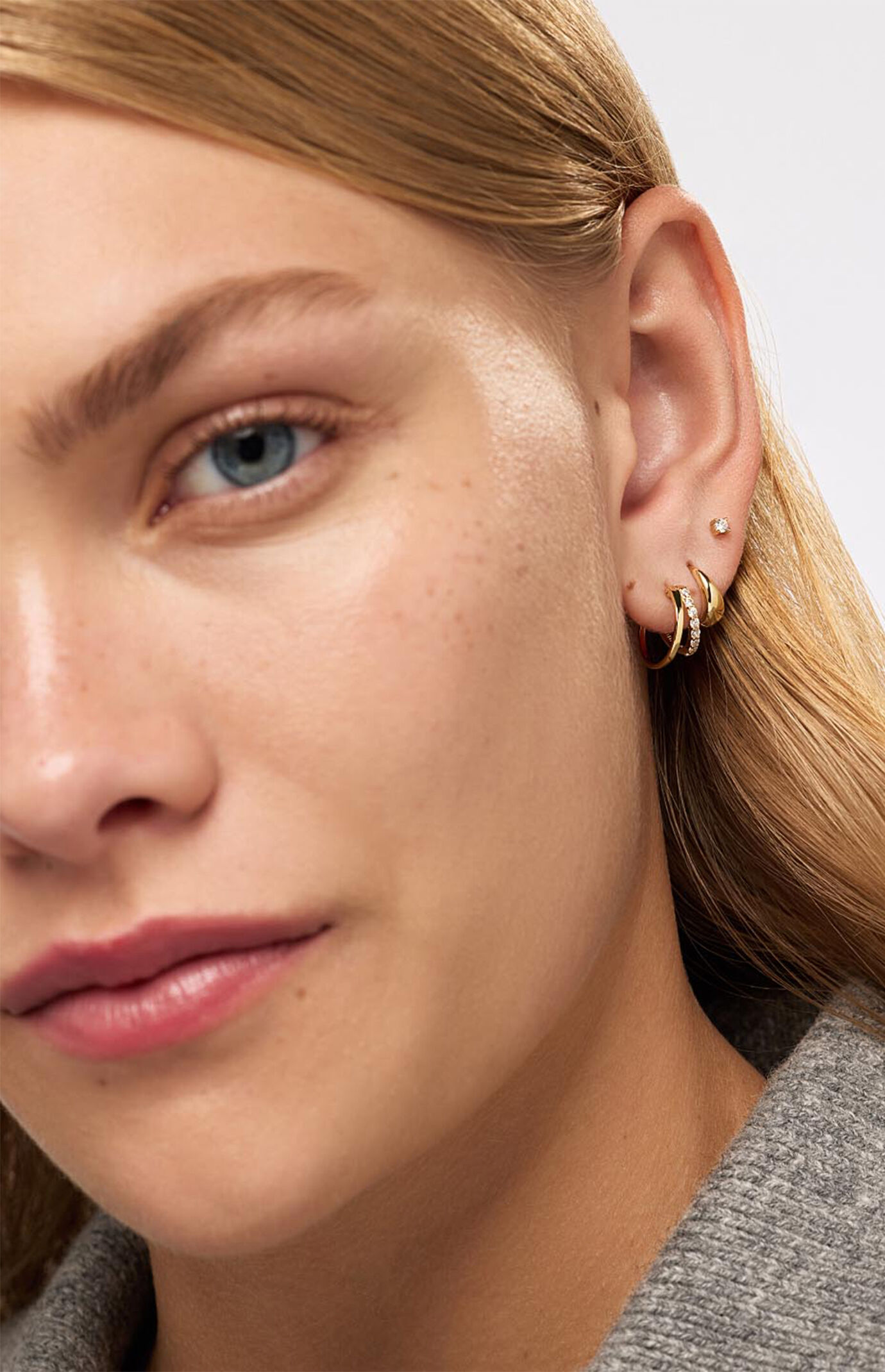 Ana Luisa Toda Double Hoop Earrings