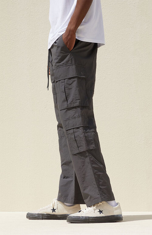 PacSun Black Baggy Cargo Pants PacSun