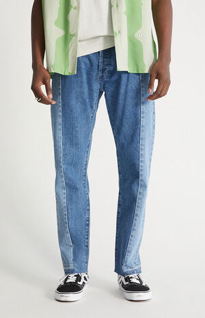 Medium Indigo Straight Jeans image number 2