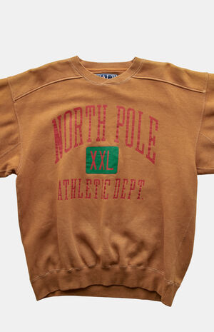 90s North Pole Athletic Dept Crew Neck Sweatshirt image number 2