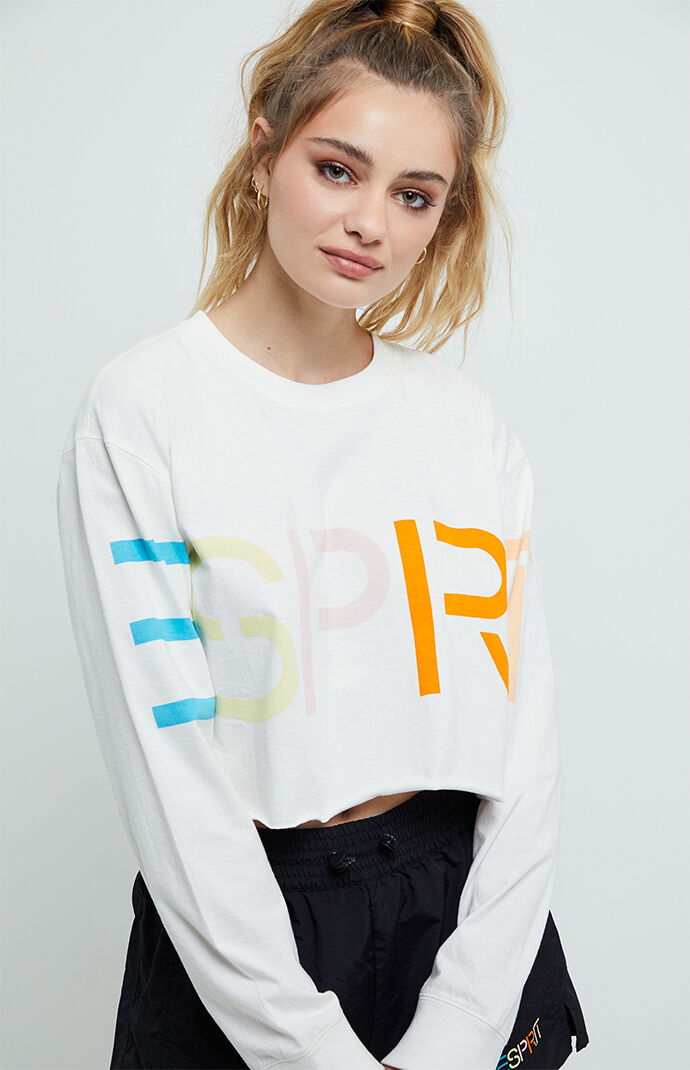 Long Sleeve Cropped T-Shirt