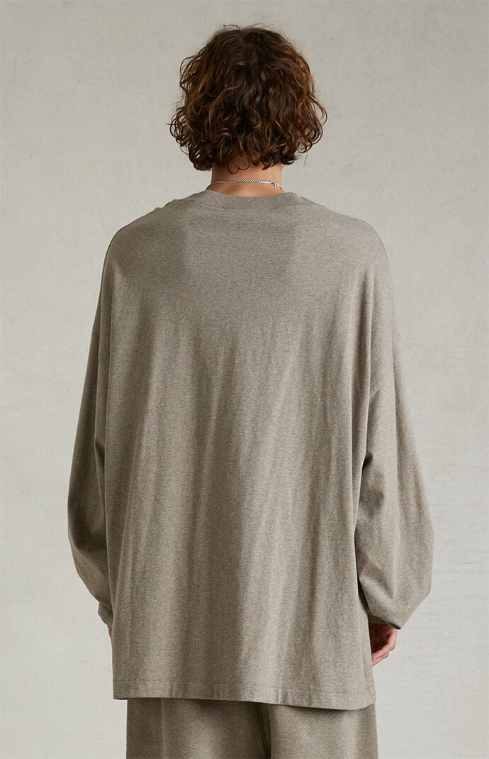 Fear of God ESSENTIALS Heather Grey Long Sleeve T-Shirt
