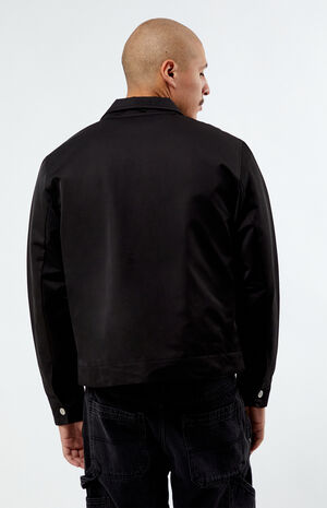 Black Nylon Racing Jacket image number 3