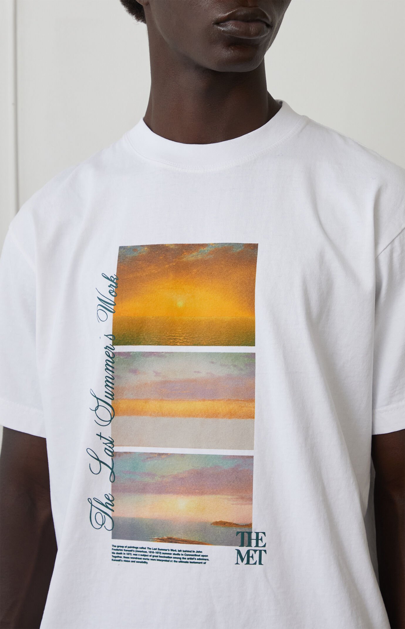 スウェット・トレーナー COVERNAT Sunset Graphic Man to Man Oatmeal COVERNAT トレーナー スウェット 「COVERNAT」C LOGO