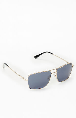 Metal Aviator Sunglasses image number 1
