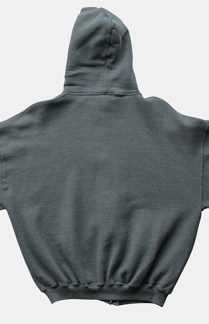 PS VINTAGE '90s Gray Russell Full Zip Hoodie | Pacsun
