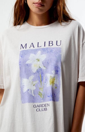 Malibu Garden Club Oversized T-Shirt image number 2