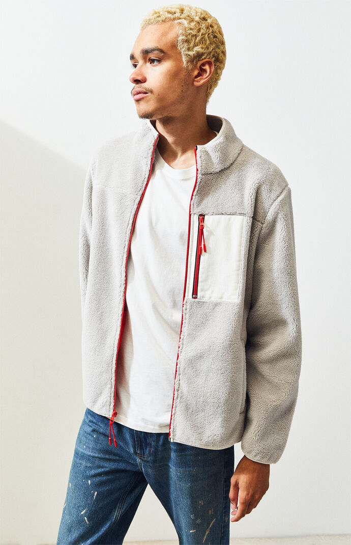 Full Zip Sherpa Jacket
