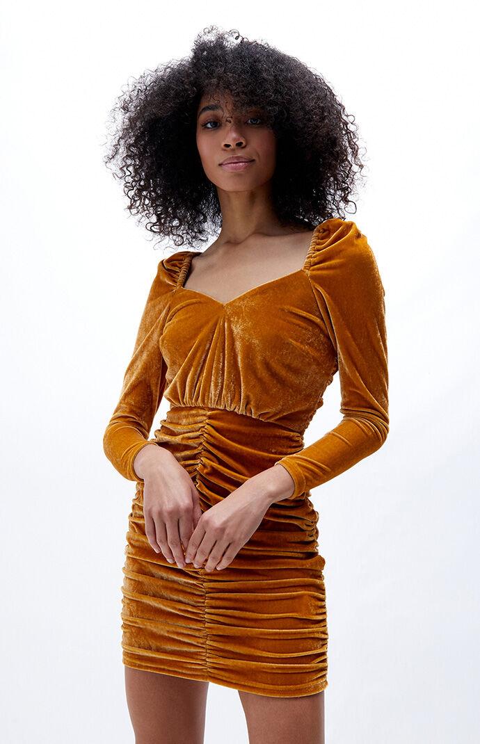 Minkpink cheap velvet dress