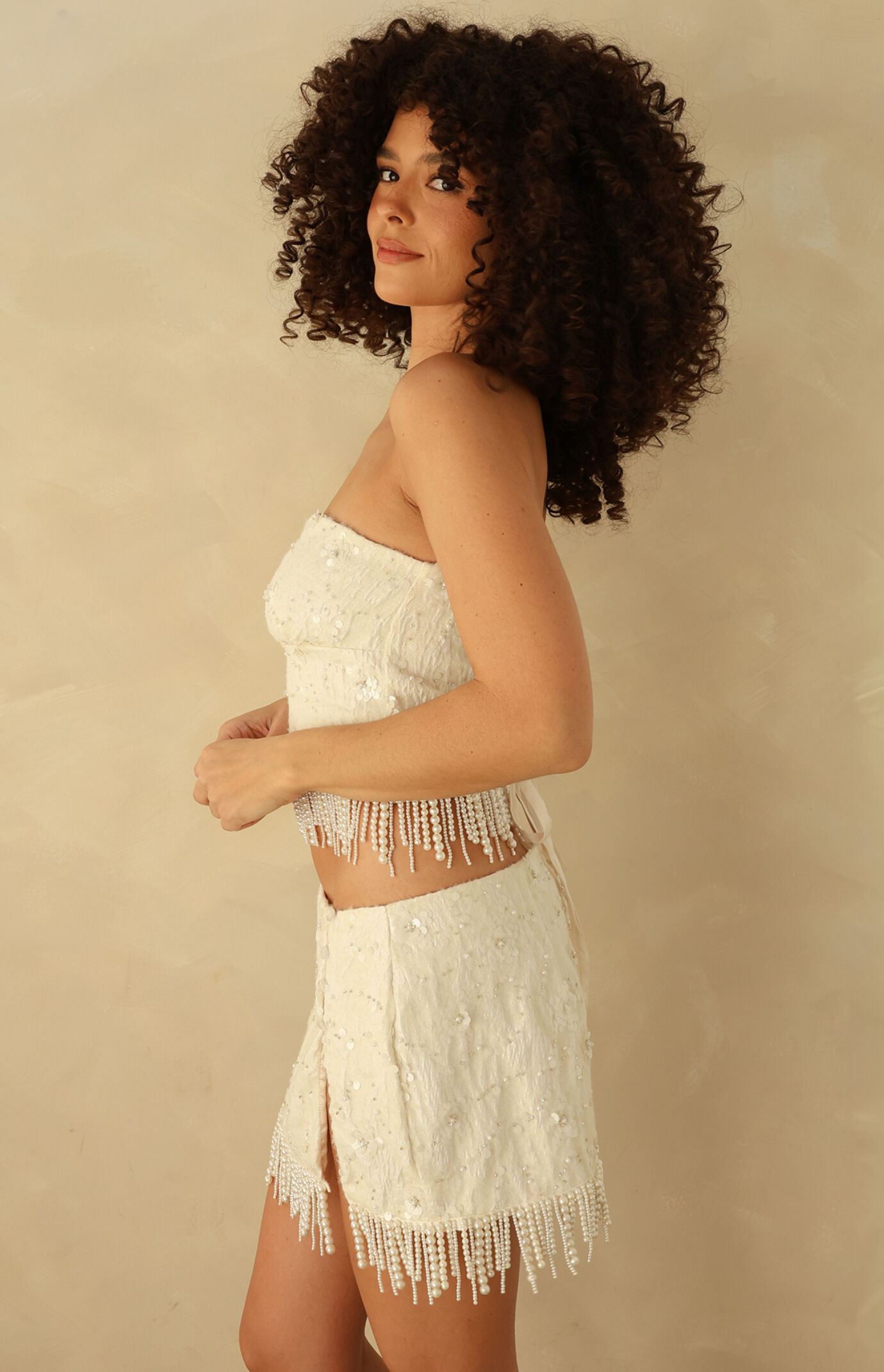 Dippin' Daisy's Champagne Mini Skirt