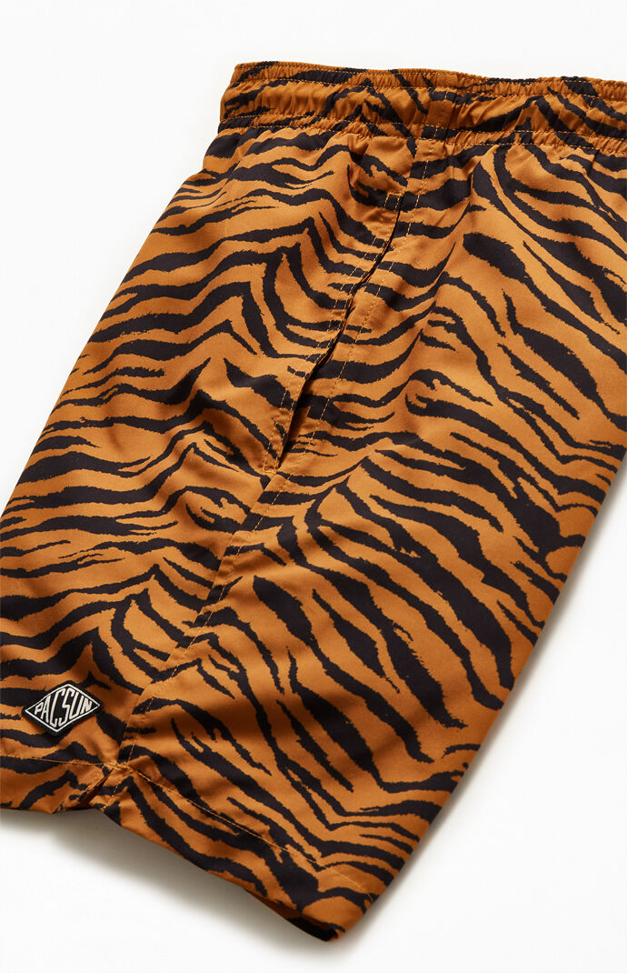 Tiger 17" Swim Trunks