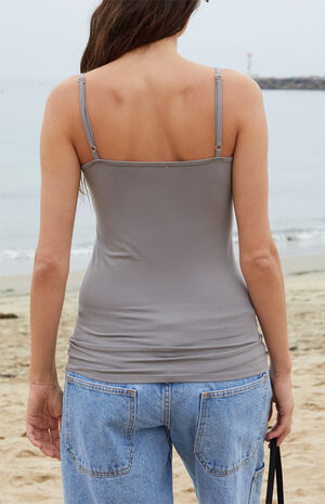 Gray Skylar Tank Top image number 4