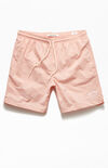 Collegiate Solid 17" Swim Trunks Collegiate Solid 17" Swim Trunks image number null