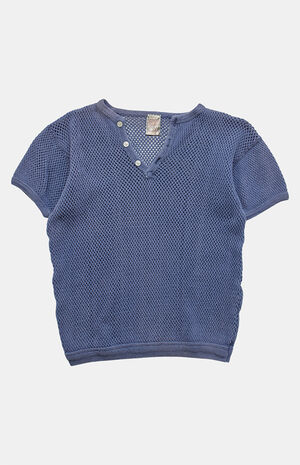 '80s Knit  V-Neck Top image number 1
