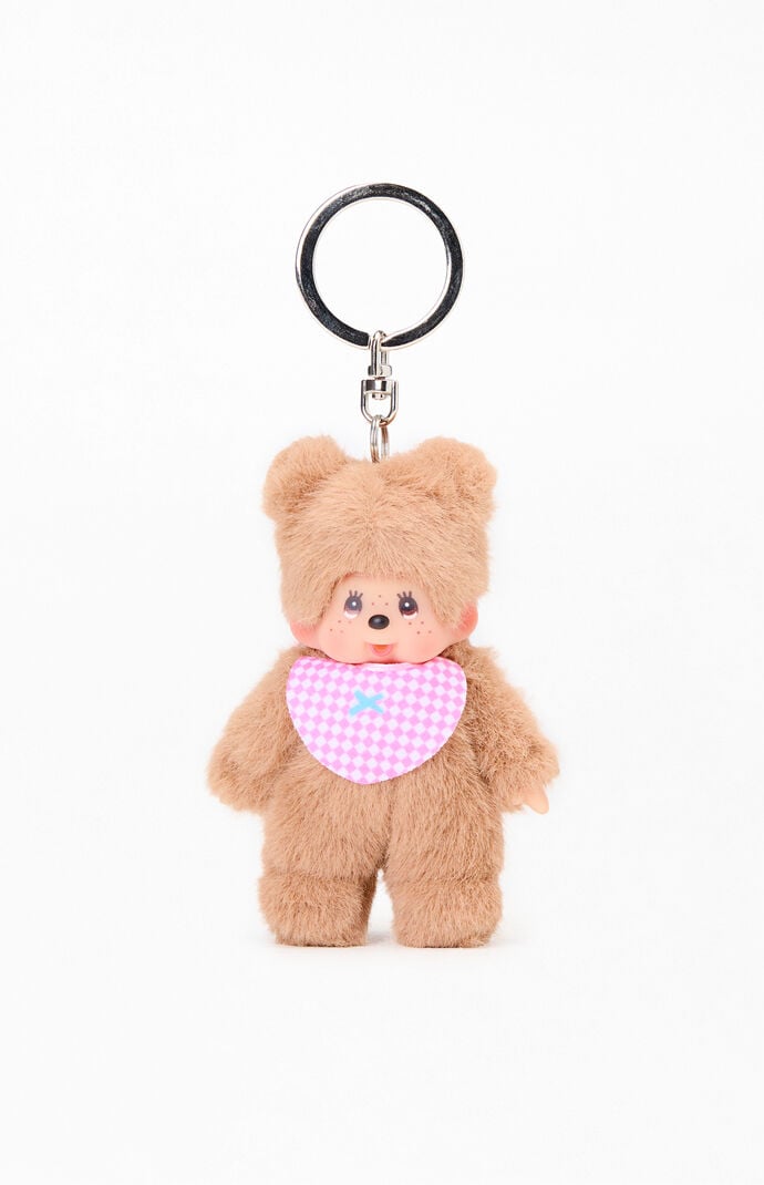 Monchhichi Bearchichi Plush Keychain