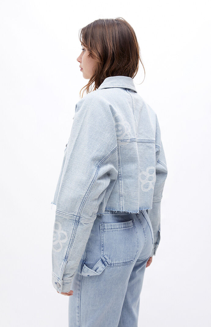 PacSun Daisy Dreams Cropped Trucker 