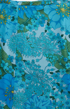 Blue 2000s Y2K Midi Skirt image number 4