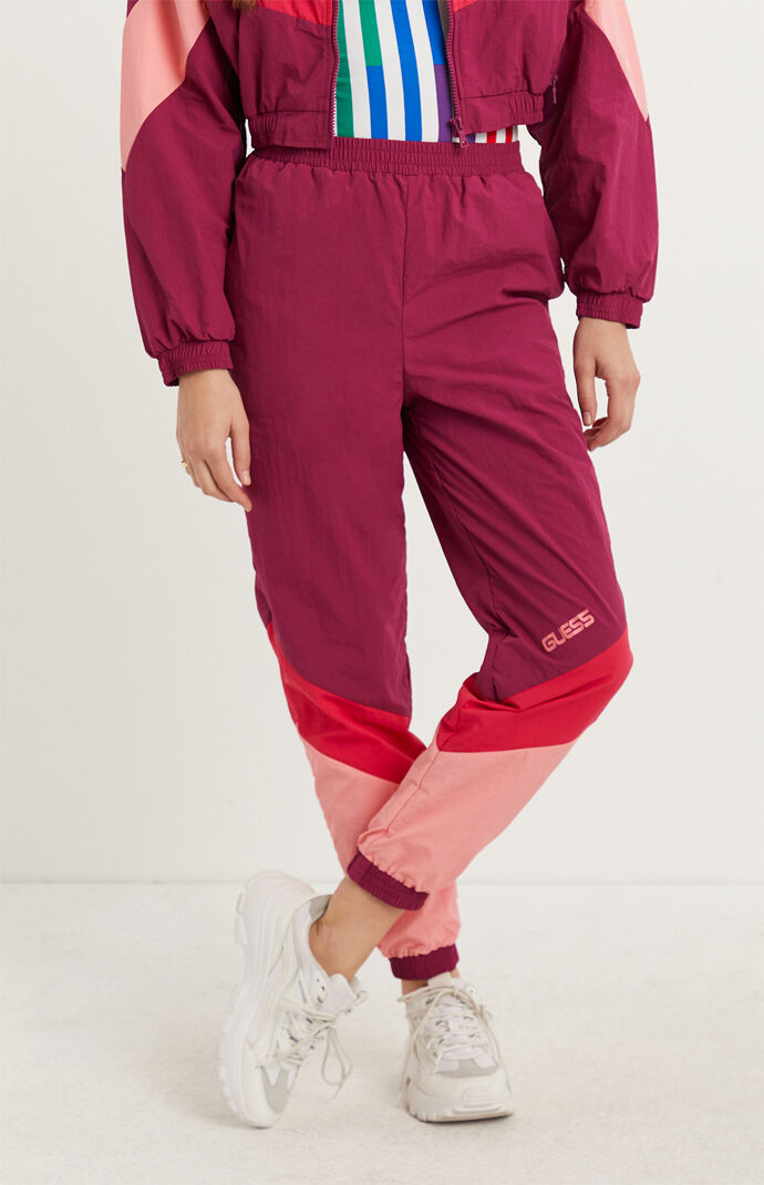 colorful track pants