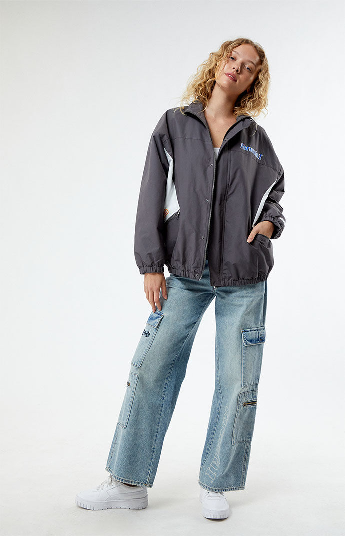 F1 Women's X PacSun Racing Jacket In Dark Gray - Size XS