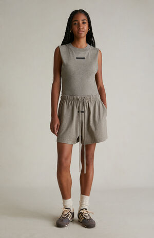 Women's Homestead Heather Lounge Shorts image number 2