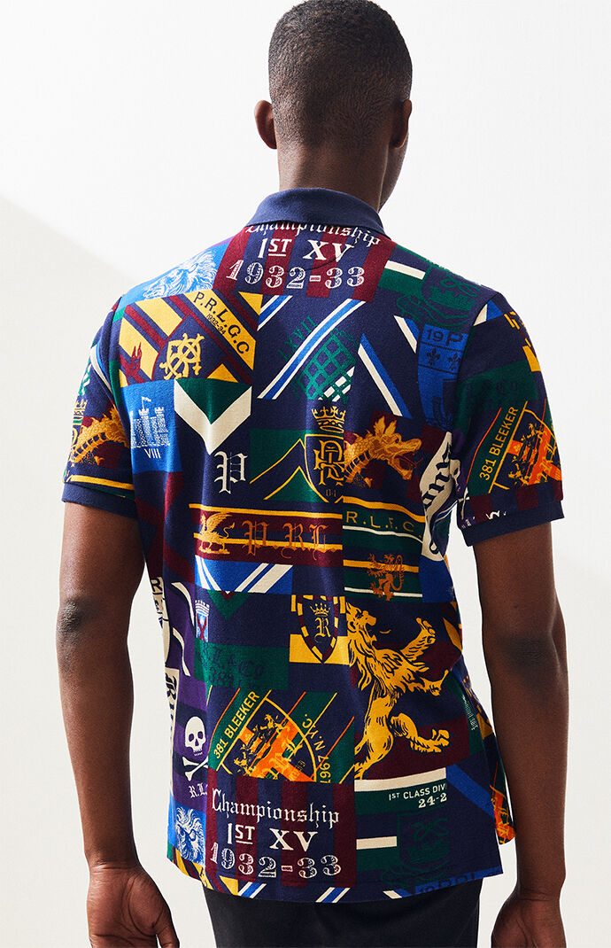 polo patchwork joggers