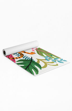 Avenie Jungle Cats Yoga Mat image number 2