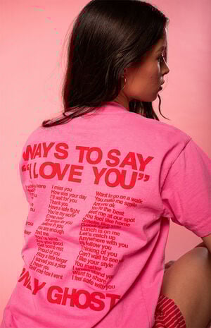 Ways To Say I Love You T-Shirt image number 4