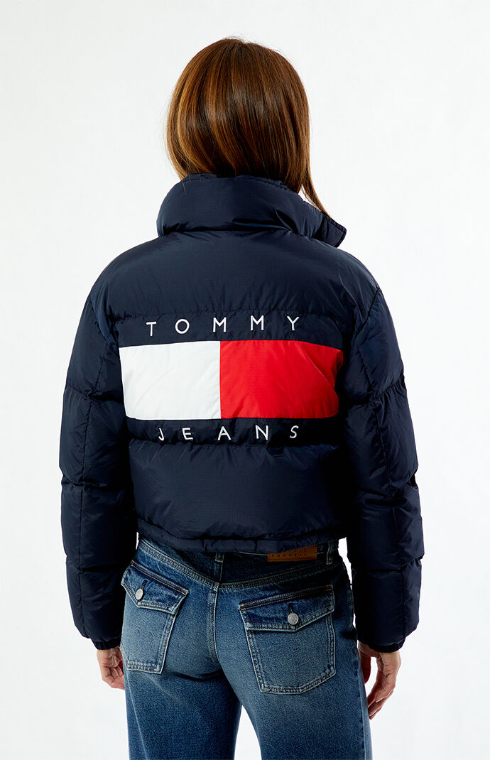 Tommy Jeans Flag Badge Alaska Puffer Jacket | PacSun