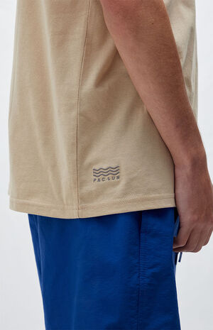 Tan Oversized Fit T-Shirt image number 2