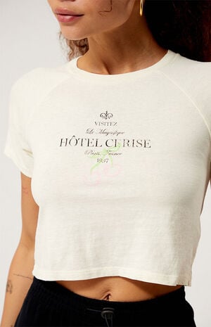Hotel Cerise Raglan T-Shirt image number 2