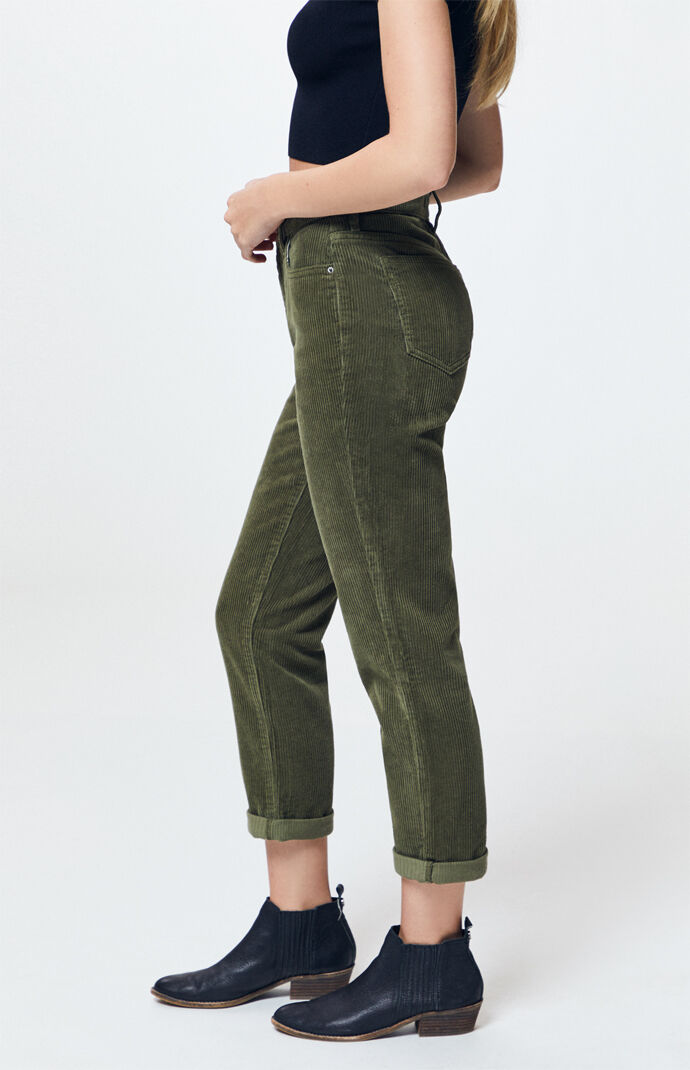 olive mom jeans
