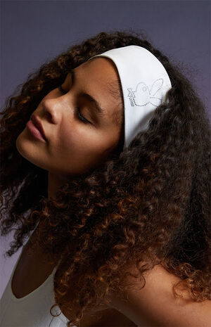 By PacSun Rhinestone Bunny Headband image number 2