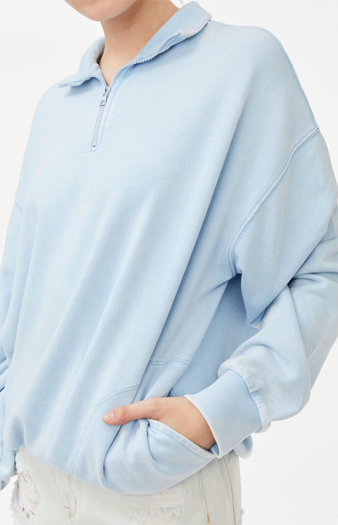 Dad's Terry Half Zip Sweatshirt
