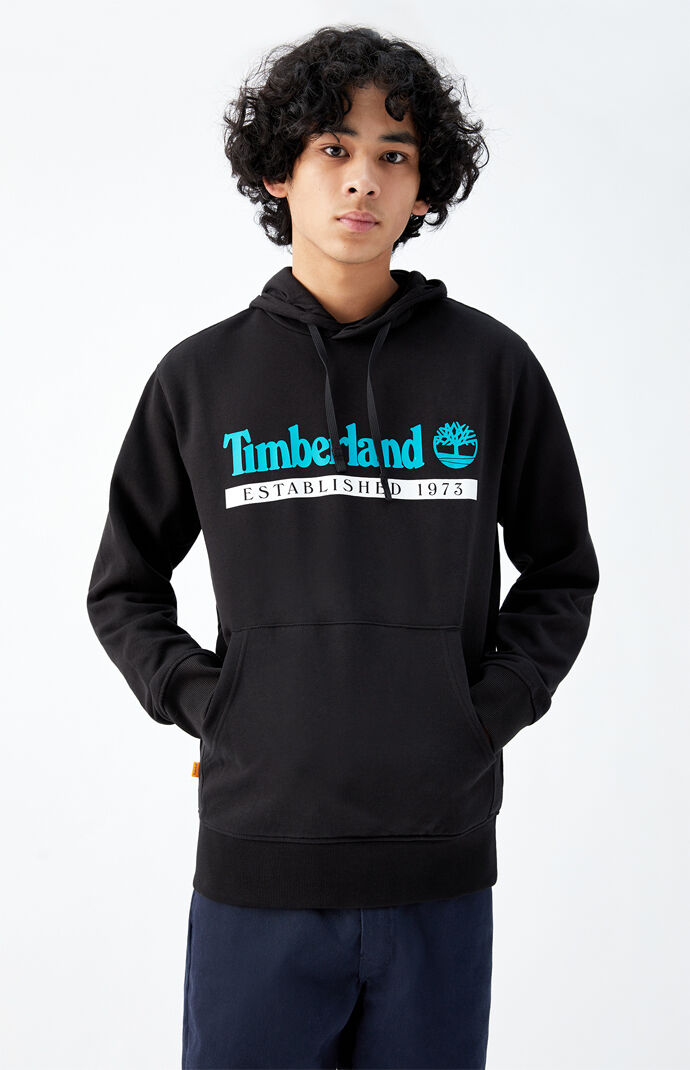 Black Established 1973 Hoodie