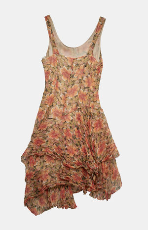 90s Floral Midi Dress image number 2