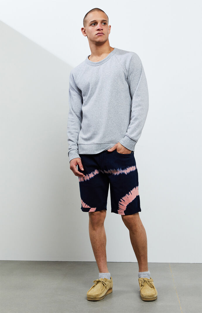511 Tie-Dyed Cut-Off Denim Shorts