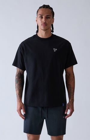 Black Track T-Shirt image number 2