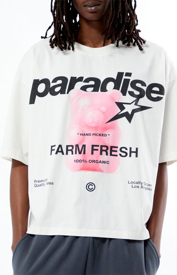 Pacsun Paradise Cropped Boxy T-Shirt | Pacsun