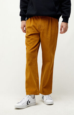 Corduroy Double Pleat Chino Pants image number 1